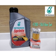 Petronas Sprinta F700 + Oil Filter LC135/Y15/Y15V2/SRL115//FZ150/R15/Xmax250