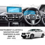 BMW X4 Tempered Glass Protector BMW X4 Tempered Glass BMW X4 Glass BMW G02 X4 LCI GPS Screen BMW G02