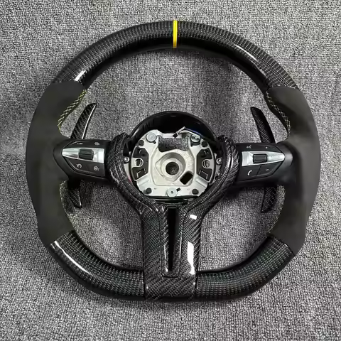 Carbon Fiber Alcantara Steering Wheel for BMW F06 F12 F13 F30 F80 M3 F82 M4 M2
