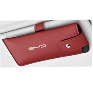 for BYD Leather Car Eye Box Car Eye Rack In-Car Sun Visor Storage Box Car Eye Clip BYD Qing Song Tan