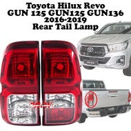 Toyota Hilux Revo GUN 125 GUN125 GUN136 2016-2019 Rear Tail Lamp Tail Lights Lamps Lampu Belakang
