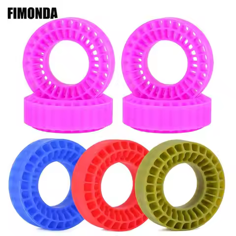 1.0'' Tires Silicone Rubber lnsert Foam Fit 55*20mm for 1/18 1/24 Rc Crawler Car TRX4M SCX24 Fcx24 A