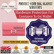 [𝐒𝐆][𝐋𝐮𝐫𝐯𝐢𝐬𝐬𝐚] Bag Hardware Protection For Hermes Constance To Go/ Wallet Stickers| Prevent Hardware