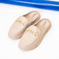 Rumahkaki - Sandal Sepatu Mules Wanita / Flatshoes Terbaru Sendal Slop Karet Anti Slip