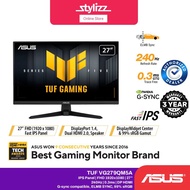 ASUS TUF GAMING MONITOR VG279QM5A 27" | VG249QM5A 24" IPS FHD 1080P 0.3MS 240HZ G-SYNC HD MI+DP