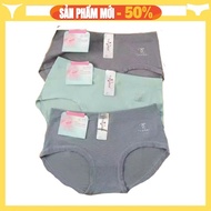 High quality salt and pepper women's underwear, high waist, 40kg - 50kg, soft and cool elastic Chann