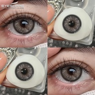 Eyeshare Blue Eye Contact Lenses Estonia Series Brown Lens Blue Lenses Gray Lense for Eyes Color 2pc