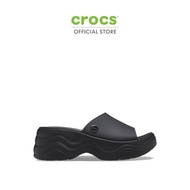 CROCS รองเท้าแตะผู้หญิง SKYLINE SLIDE รุ่น 208182001 - BLACK