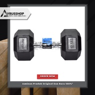 Barbell 12.5kg Hex Rubber Dumbbell / Dumbbell / BERWYN / Weight Lifting