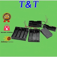Battery holder /Bateri casing 18650,AA, AAA, 9V,on/off switch, Single, DOUBLE, 1.5v,3v,3.7v,4v,6v,9v