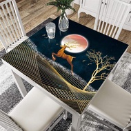 Jiaxun | แผ่นรองโต๊ะกันน้ำ กันมัน ทนความร้อน 80x80 ซม