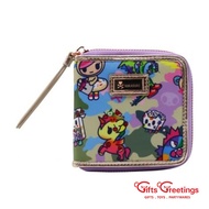 Tokidoki Camo Kawaii Small Zip Around Wallet