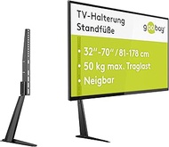 goobay 58525 TV Stand for TVs and Monitors Between 32 Inches / 70 Inches (81-180 cm) / Tilt Height A