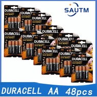 12-48 ชิ้น DURACELL แบตเตอรี่อัลคาไลน์ AA/LR6 AAA/LR03 แบตเตอรี่ 1.5V