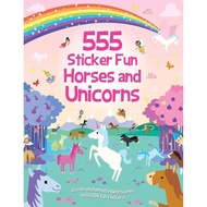 (BX)  555 Sticker Fun Horses And Unicorns (ISBN: 9781787008496)