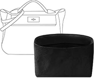 FANJI Project Tote Bag Organizer Insert for HERMES 2424Mini handbag, Custom Fit Inside Premium Matte