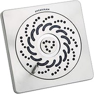 Speakman S-5001-BN-E2 Kubos Exhilaration High Pressure Fixed Shower Head, 2 GPM, Brushed Nickel