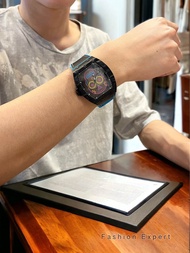 ✨ของแท้100%✨ นาฬิกาข้อมือ PHOENIX GUESS Black Case Black Silicone Watch  Style:GW0506G1 Black