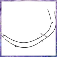 [P K A M] Car Rear Brake Cable Lasso Assemblies CV61-2A603-AE CV61-2A603-AD for 2013-2021 Parking Ca