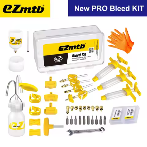 EZMTB Universal Bicycle Hydraulic Disc Brake Bleed Kit for shimano&magura&hayes&formula&sram&avid&gi