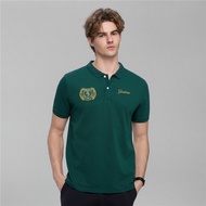 Giordano Mens เสื้อผู้ชาย Slim Premium Lacoste Polo (Club House) 01016170002 เสื้อโปโลผู้ชาย เสื้อจิ