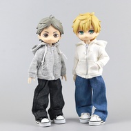 Ob11 Ami 3.0 Baby Clothes Hooded Jacket Sweatshirt Large 12 Points bjd Ami 2.0 Fairy Body Beiming 12