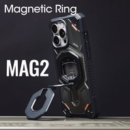 UAG Monarch MAG2 Magnetic Ring Stand for iPhone 17 Pro Max Ultra-Strong Double Magnet Ring(Built-in 