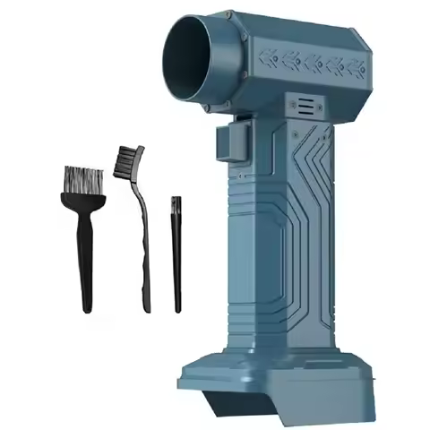 Premium-For 21V Battery Compatible 500W Air Gun Fan 70M/S Handheld Ducted Turbofan Violent Blow Drye