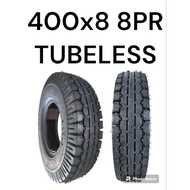 400x8 8PLY TUBELESS TIRE
