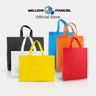 MillionParcel Non-Woven Fabric Gift Bag | Recycle Reusable Shopping Bag | 4 Size | Multi color