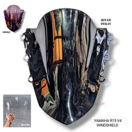 Premium Windshield R15 V4 Jenong Model Gp Visor Yamaha R15 V4
