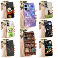 Cover Motorola Moto G85 Case XT2427-3 Silicone Cute Cat Fashion Butterfly Funny Painted Casing Motor