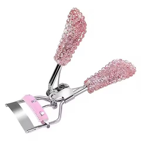 Woman Eyelash Curler Cosmetic Diamond Makeup Tools Wide-angle Eyelash Curler Clip Lash Curler Lash L