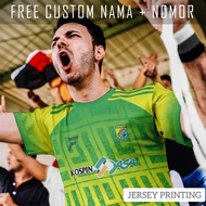 Persip Pekalongan Football Jersey Club Striped Custom Shirt Name and Back Number - 433