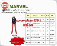 {禹創精選}【台北益昌】日本電工第一品牌 MARVEL 新型省力38% 壓著鉗 壓接鉗 MH-14