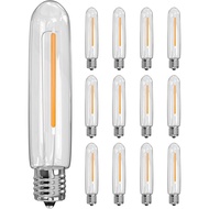 12 Pack LED T13 Replacement Light Bulbs for S14 Outdoor String Lights, 0.6W Night Lights Bulb Equiva