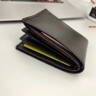 Extreme Leather RIFD Minimalist Energy Wallet (H7.5 x L10cm) I RFID Blocking Credit Card Holder Wall