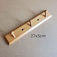 中古實木門後掛衣架