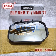 ISUZU ELF NKR71 NMR71 CAR MIRROR Th. 2011 AND ABOVE - ORIGINAL BLACK MANUAL - EMGI 6004