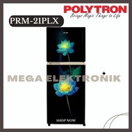POLYTRON PRM21PLX Kulkas Lemari Es 2 Pintu 210LITER