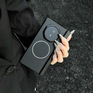 For Honor Magic V3 V5 V 5 Case Luxury PU Leather Hinge Protection PC Hard Magnetic Flip Phone Cover 