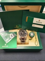 Rolex 116334 勞力士 DATEJUST 41mm cal.3135  2016/02 黑面