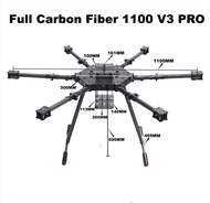 Pixhawk PX4 LX1100 V3 PRO all Carbon Fiber 1100mm Six Rotor Frame Flight Controller Drone Hexa-Rotor