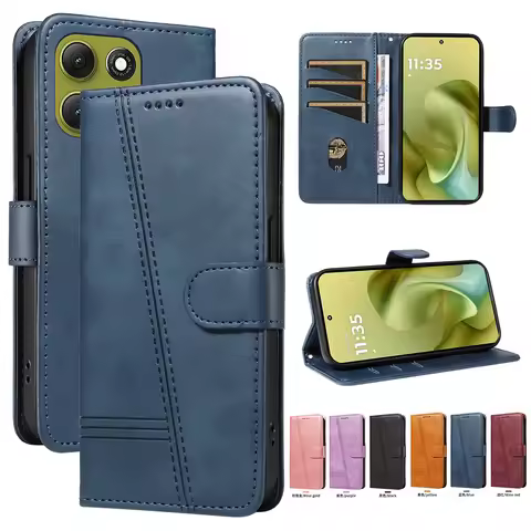 Luxury Phone Case Texture Wallet Pocket Capa Coque For Motorola Moto G56 G66Y G66J G86 5G Flip Leath