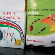 Konektor Charger hp ke Aki motor / mobil