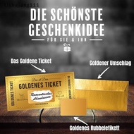 LIS Ticket Scratch Card With Envelope Scratch Off Ticket Surprise Reveal Wedding Card Concert Ticket