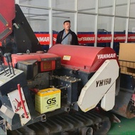 Mesin Panen padi Mini Combine YH150 yanmar