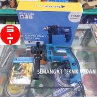 BZ8813RE MESIN BOR LISTRIK TEMBOK IMPACT DRILL 13mm BENZ WERKZ BZ 8813