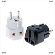 【MRDU】1 to 2 Splitter Germany France 5mm plug to universal UK/US/EU/AU 2/ 3 pin