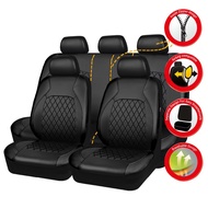 Perodua Axia / Viva / Myvi / Kenari / Kelisa / Kembara / Kancil / Bezza Car PU Leather Car Seat Cove